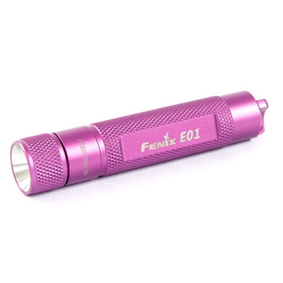 Фонарь-брелок Fenix E01 Pink