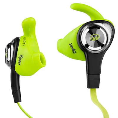 Наушники Monster® iSport Intensity In-Ear Headphones, Apple ControlTalk - Intensity Green