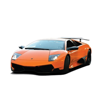 Машинка микро р/у 1:43 лицензионная Lamborghini LP670 (оранжевый)