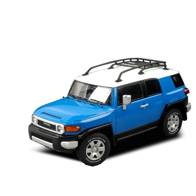 Машинка микро р/у 1:43 лицензионная Toyota FJ (синий)