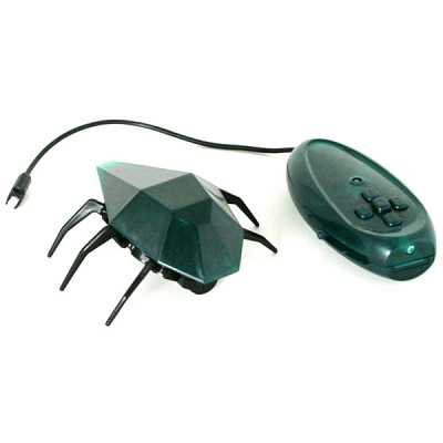 Микро-робот DeskPets SKITTERBOT Зеленый