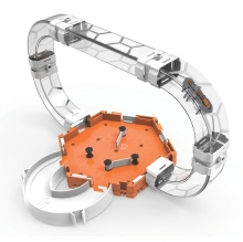 Игровой набор с микро-роботами Hexbug Нано V2 с туннелями и площадкой Gravity Loop Set, маленький, 477-2986
